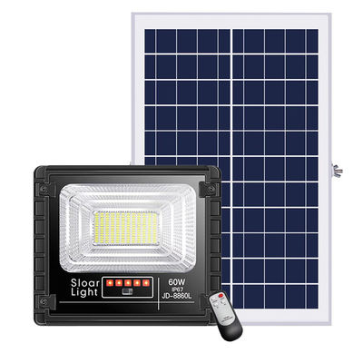 25w 150w 300 वाट सोलर फ्लड लाइट 80lm/w 3.7V आउटडोर सोलर पावर्ड सिक्योरिटी लाइट्स