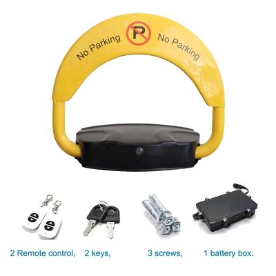 Hot sell O shape 180 degree anti-collision thicken Remote Control parking lock automatic parking lock