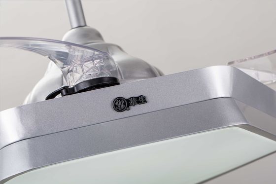 EMC तेज गति 42 &quot;बंधनेवाला ब्लेड के साथ Dimmable वापस लेने योग्य सीलिंग फैन लाइट