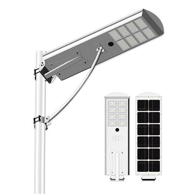 FCC Saa 60W 80W 100W LED सोलर पावर्ड स्ट्रीट लाइट इंटीग्रेटेड 175LM/W