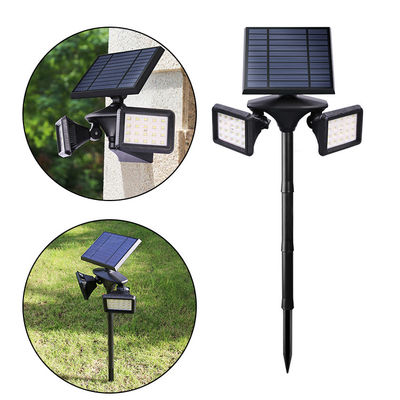 वाटरप्रूफ IP65 600LM 40 LED सोलर गार्डन लाइट PIR सोलर पावर्ड लॉन लाइट्स