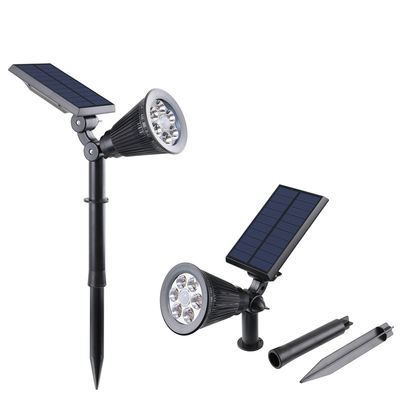 होम 50000hour 100lm/W LED सोलर लैंडस्केप लाइट IP65 सोलर लॉन स्पॉटलाइट्स