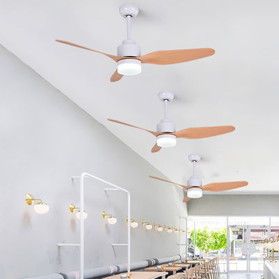 3 ब्लेड 65W 120V इलेक्ट्रिक रिमोट कंट्रोल सीलिंग फैन लाइट 47 इंच सीलिंग फैन