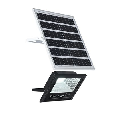 100w 60w सौर ऊर्जा संचालित एलईडी फ्लड लाइट 50000 घंटे सुरक्षा